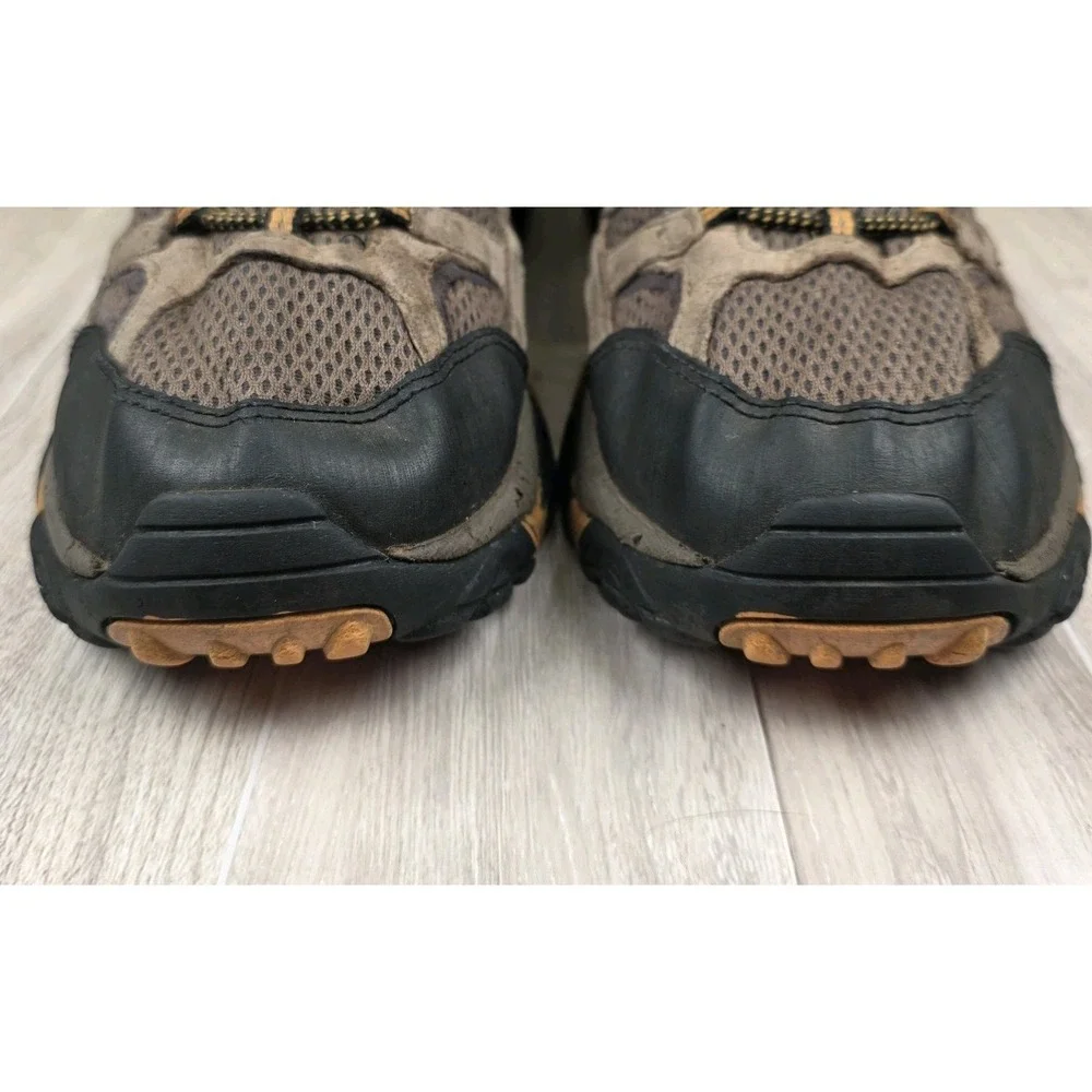 Merrell Moab 2 Mid Hiking Boots Mens 10.5W Earth Brown Suede Waterproof Trail